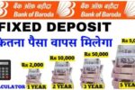 BOB FD Interest 2025